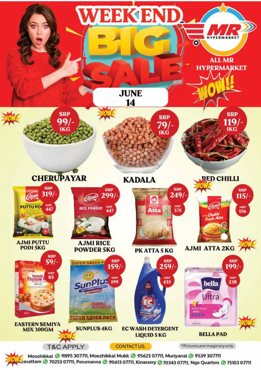Saturday offer In MR Hypermarket Calicut